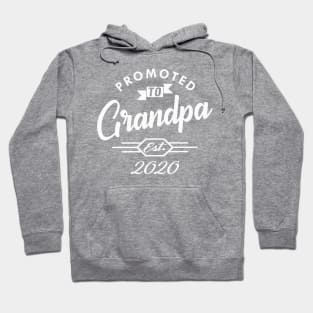 New Grandpa - Promoted to grandpa est. 2020 Hoodie